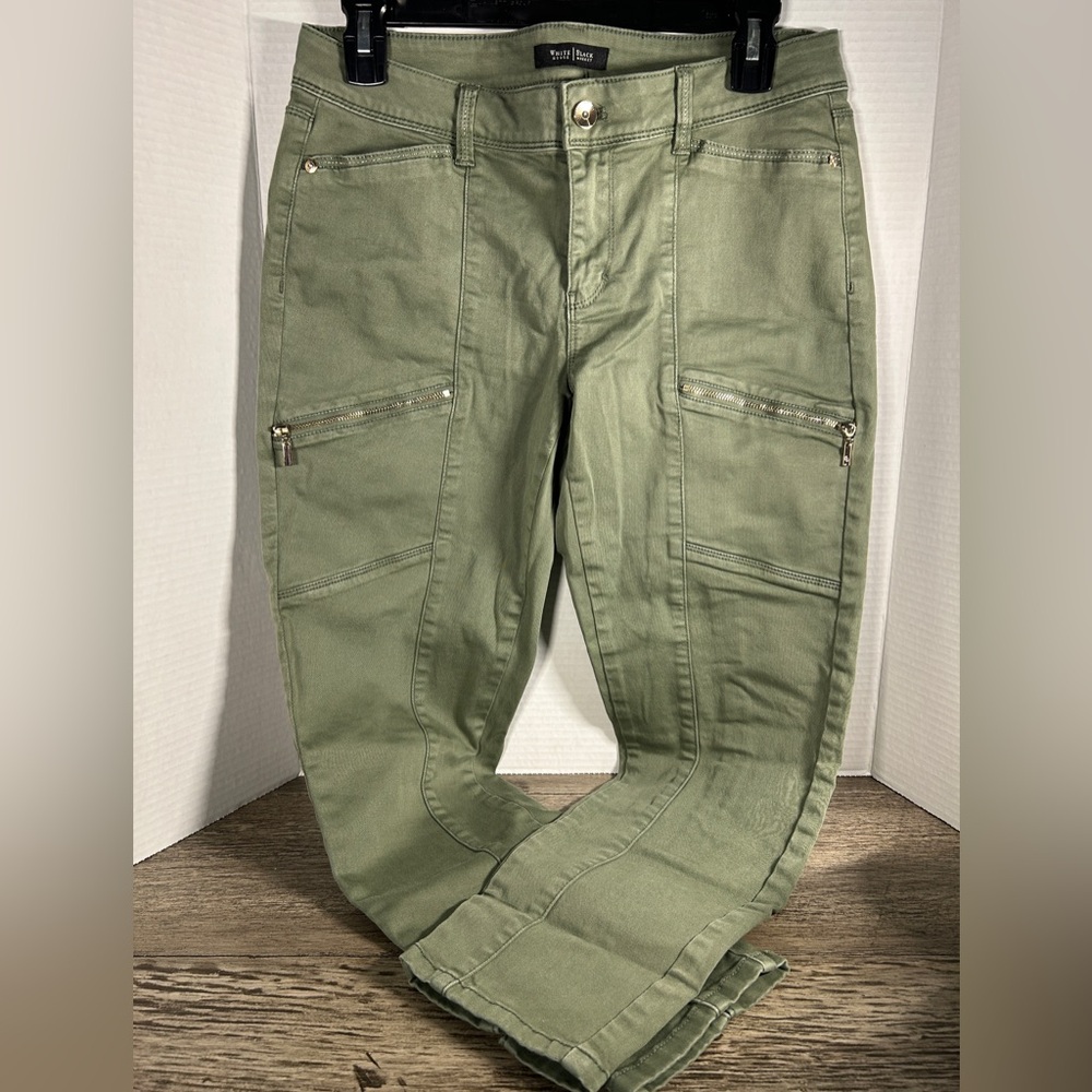White House Black Market Olive Green Pants